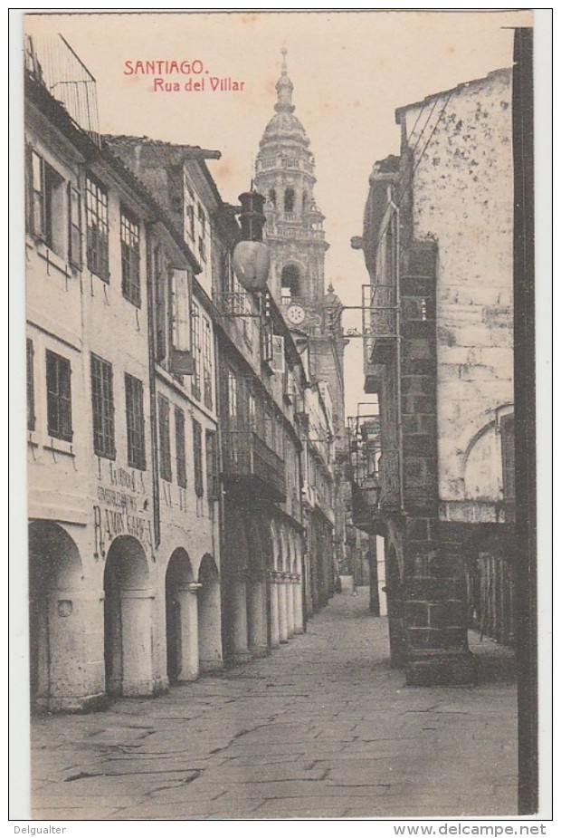 Santiago - Rua Del Villar - Santiago De Compostela