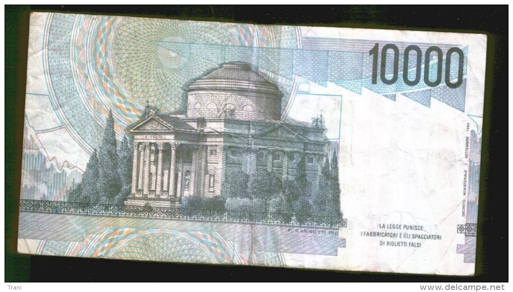 BANCONOTA DA 10.000 LIRE - "Volta" - Anno 1984 - 10.000 Lire