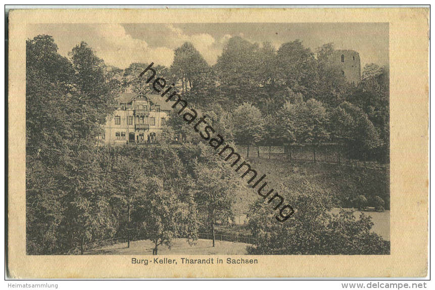 01737 Tharandt - Burg Keller - Verlag Hellos Berlin - Tharandt