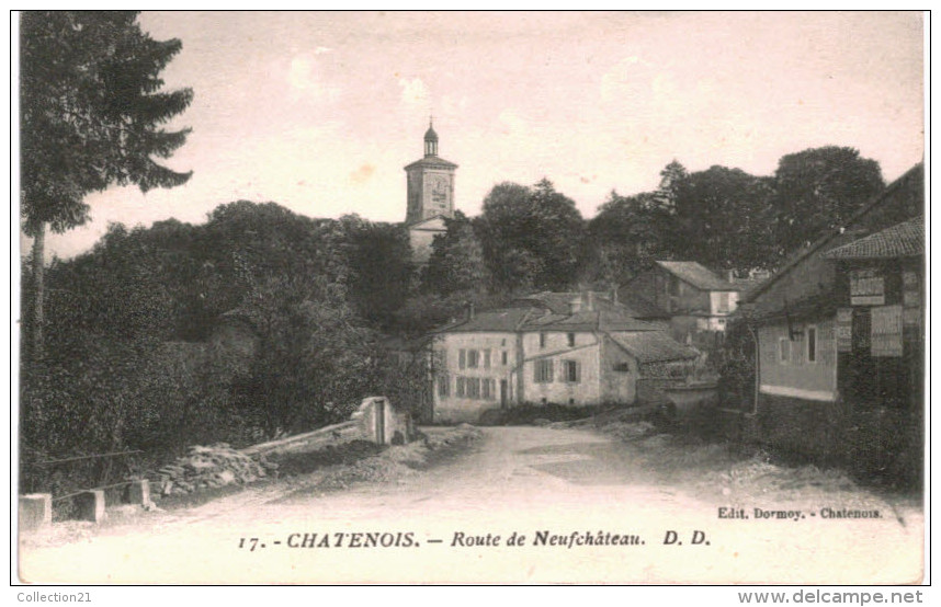 CHATENOIS .... ROUTE DE NEUFCHATEAU - Chatenois