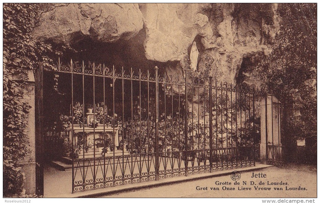 JETTE : Grotte ND De Lourdes - Jette