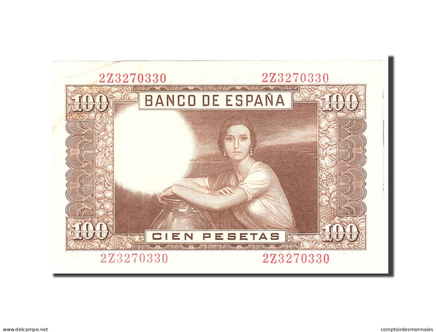 Billet, Espagne, 100 Pesetas, 1953, 1953-04-07, KM:145a, SUP - 100 Pesetas