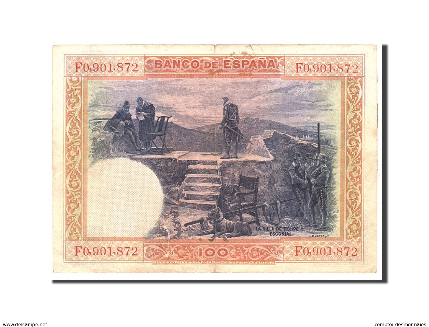 Billet, Espagne, 100 Pesetas, 1925, 1925-07-01, KM:69c, TTB - 100 Peseten