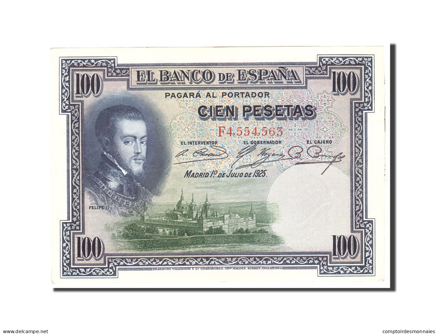 Billet, Espagne, 100 Pesetas, 1925, 1925-07-01, KM:69c, SUP - 100 Peseten