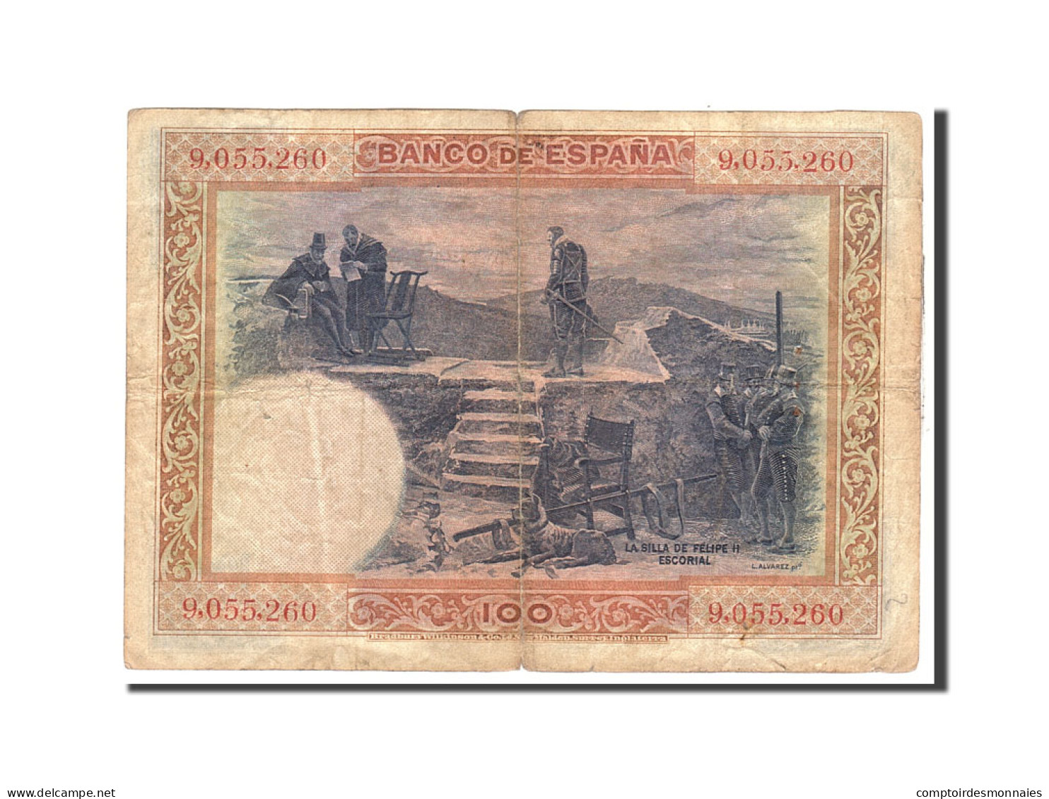 Billet, Espagne, 100 Pesetas, 1925, 1925-07-01, KM:69c, TB - 100 Pesetas