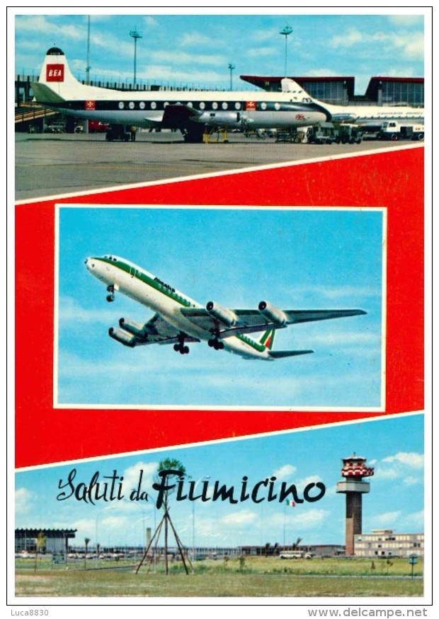 FIUMICINO - AEROPORTO - AEREO - Fiumicino