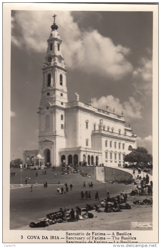 Portugal - Cova Da Iria - Santuario De Fatima - Basilica - Santarem