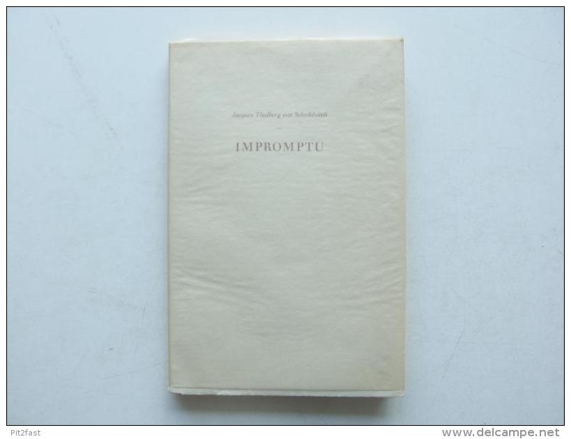Jacques Thalberg Von Scheikévitch Impromptu Thomas 1956 , Limitiert Nummeriert !!! - Original Editions