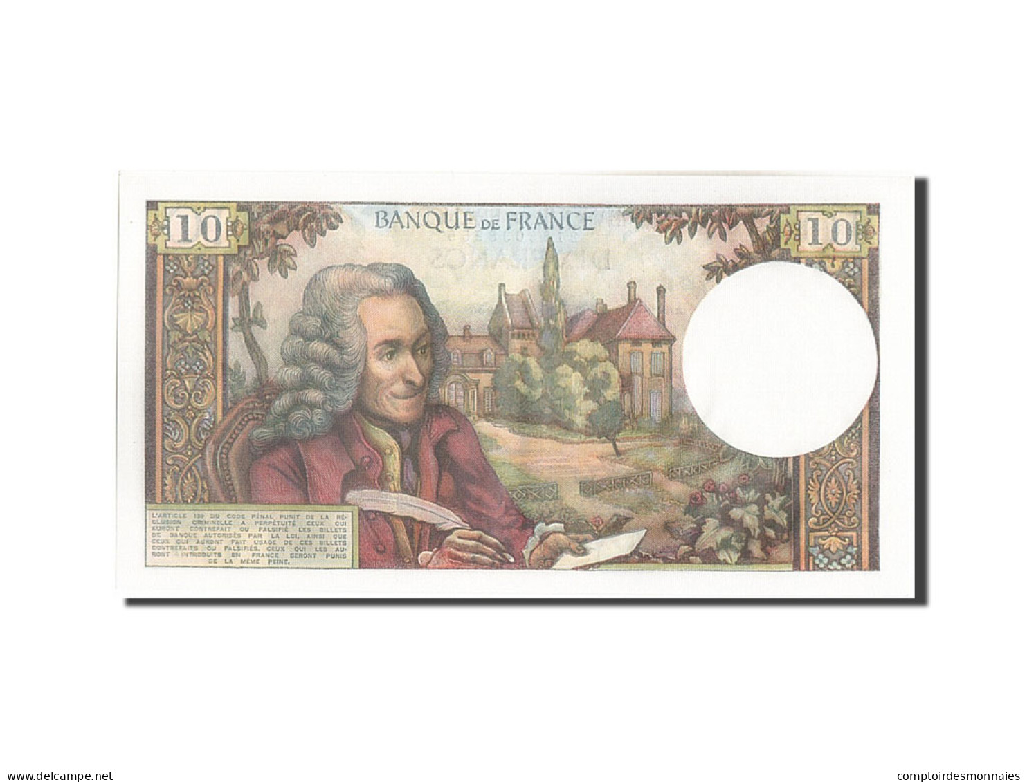 Billet, France, 10 Francs, 10 F 1963-1973 ''Voltaire'', 1973, 1973-04-05, NEUF - 10 F 1963-1973 ''Voltaire''