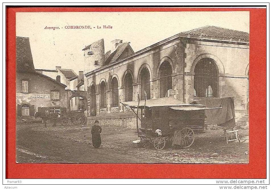 COMBRONDE - La Halle ( Avec Belle Roulotte) - Combronde