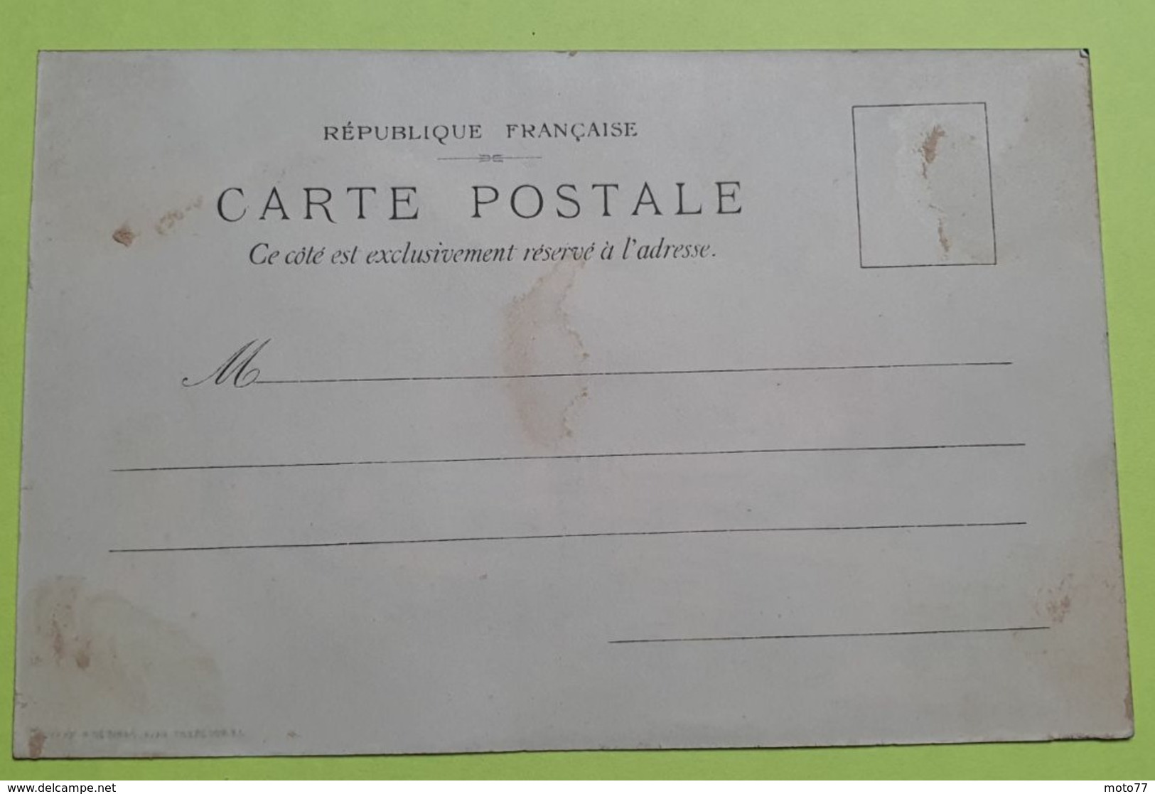 4 CPA Cartes Postales Chromo - PARIS "TRANSPARENTE" - Lefèvre Utile - Vers 1900 - Biscuit LU /42 - Lu