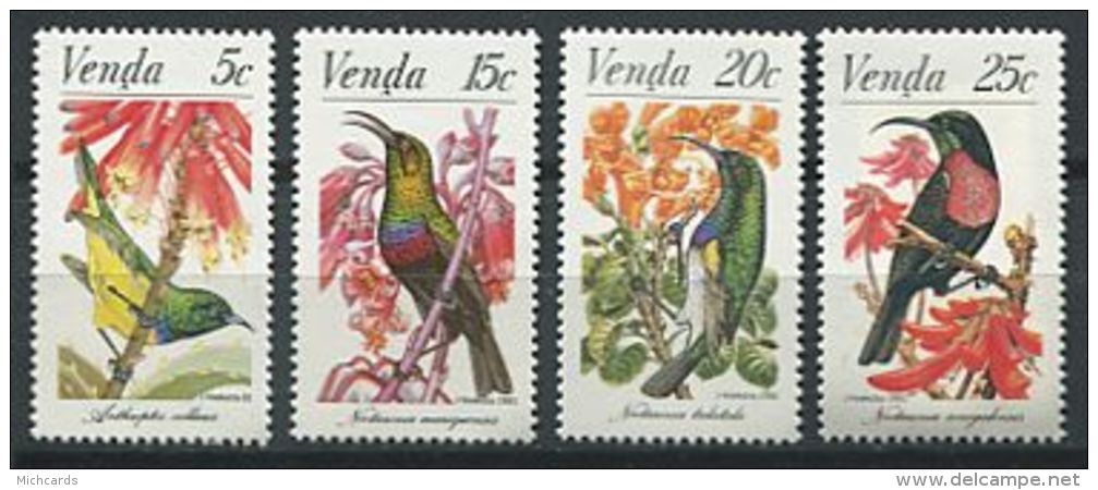 106 VENDA 1981 - Oiseaux Fleurs - Neuf Sans Charniere (Yvert 38/41) - Neuf ** (MNH) Sans Charniere - Venda