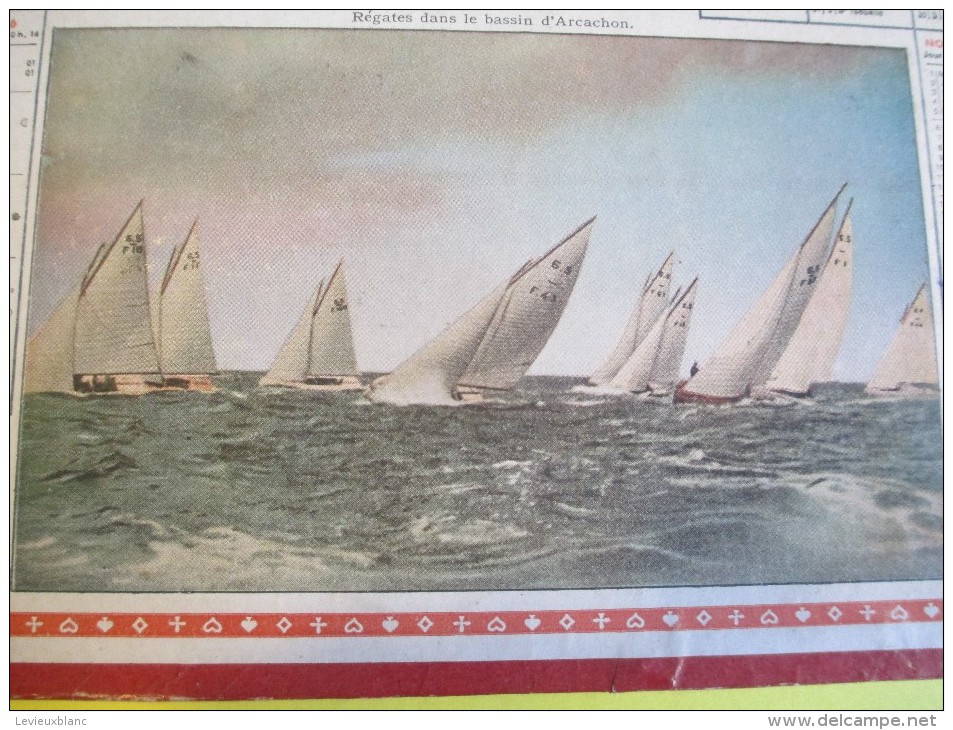 Almanach Des Postes Télégraphes Téléphones /Régates Dans Le Bassin D'Arcachon/Seine & Oise/Oller/Puteaux/1950   CAL330 - Formato Grande : 1941-60