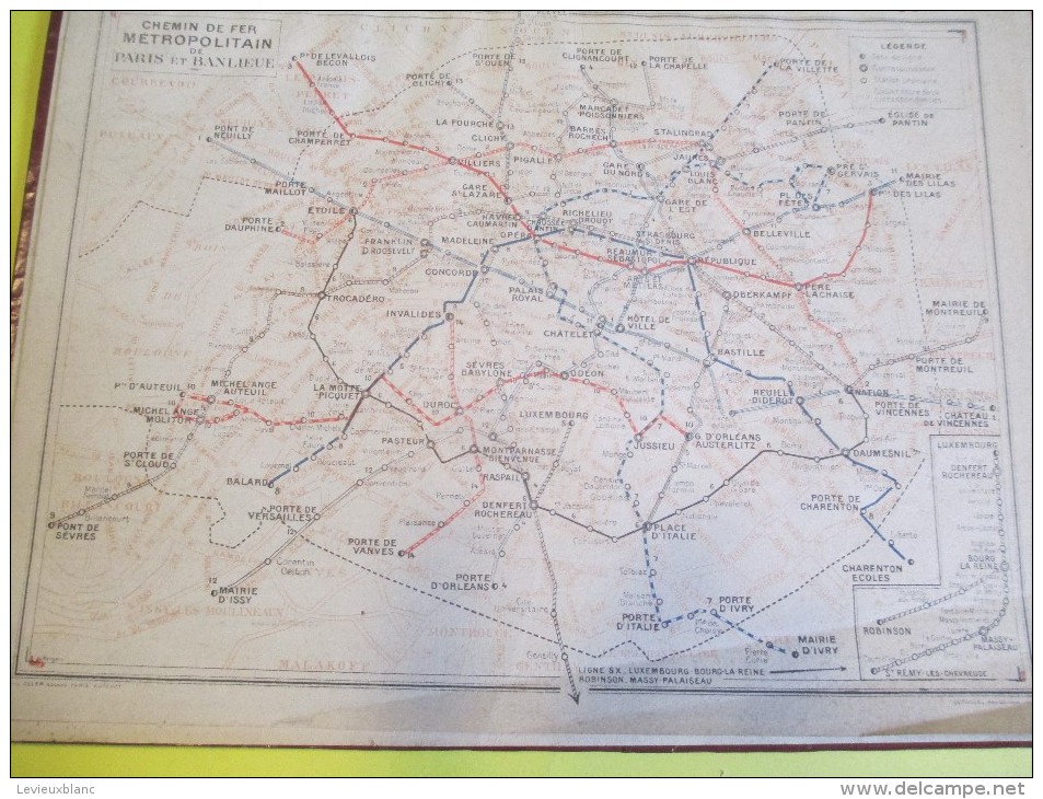 Almanach Des Postes Télégraphes Téléphones /Massif De La Meije En Oisans/Seine & Oise/Oller/Paris/1956   CAL331 - Big : 1941-60