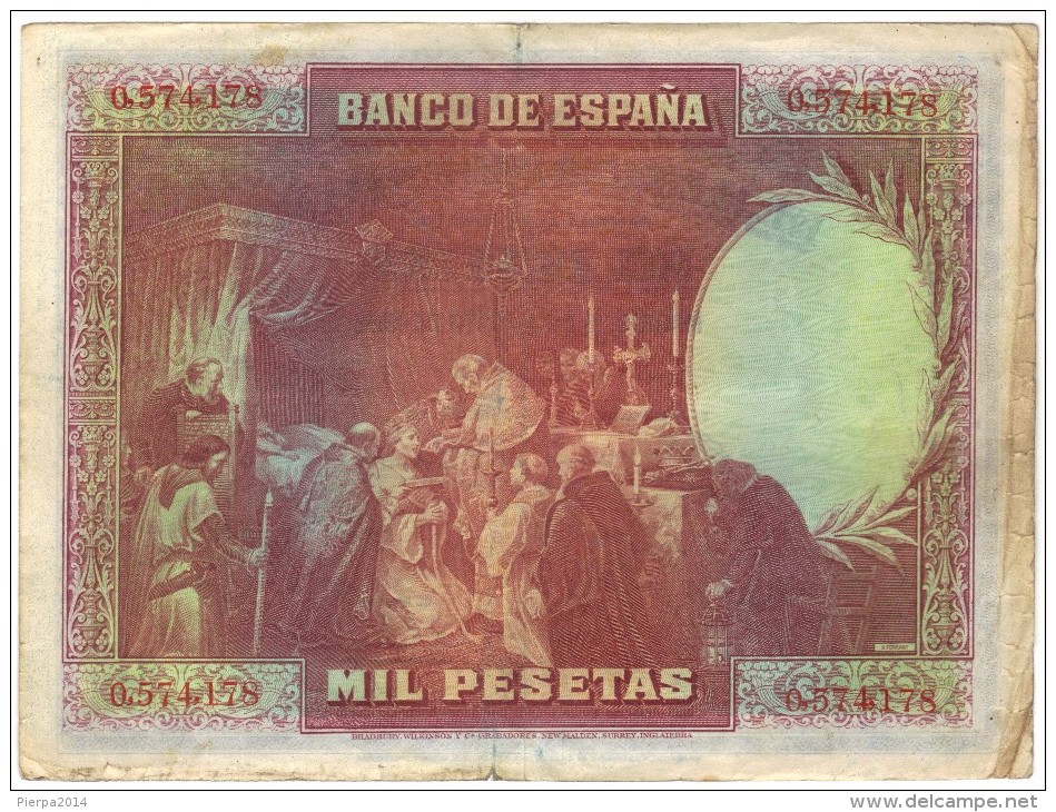 1000 Pesetas - Circulado - 1000 Pesetas