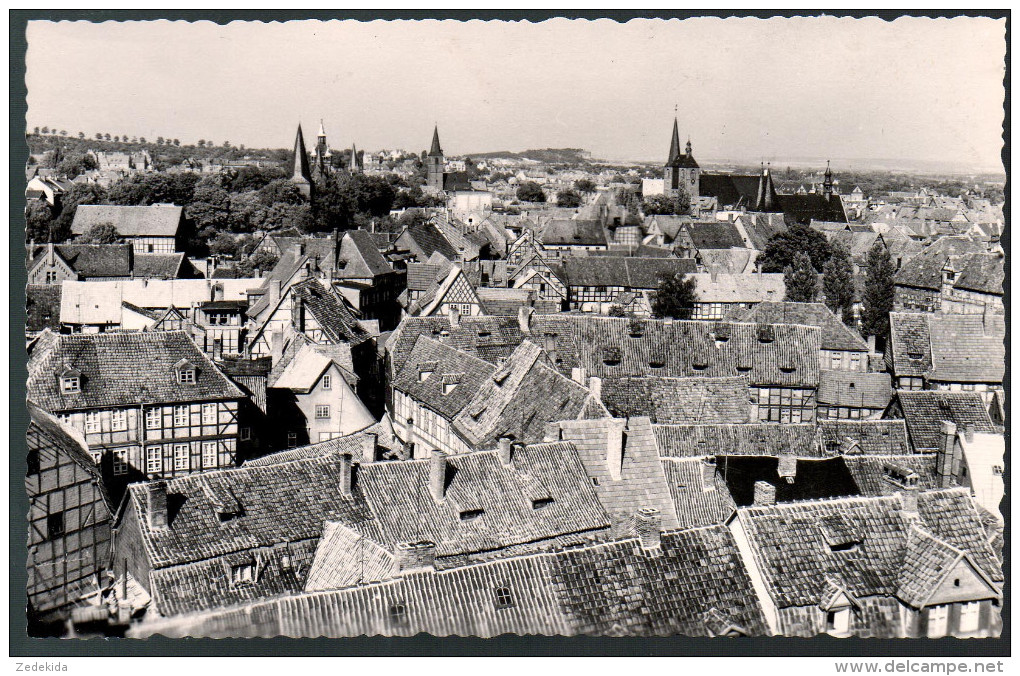 1906 - Ohne Porto - Alte Foto Ansichtskarte - Quedlinburg Blick Vom Schloß N. Gel TOP - Quedlinburg