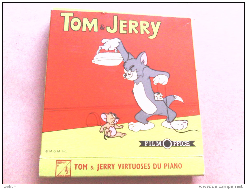 SUPER 8 - TOM & JERRY VIRTUOSES DU PIANO - Bobinas De Cine: 35mm - 16mm - 9,5+8+S8mm