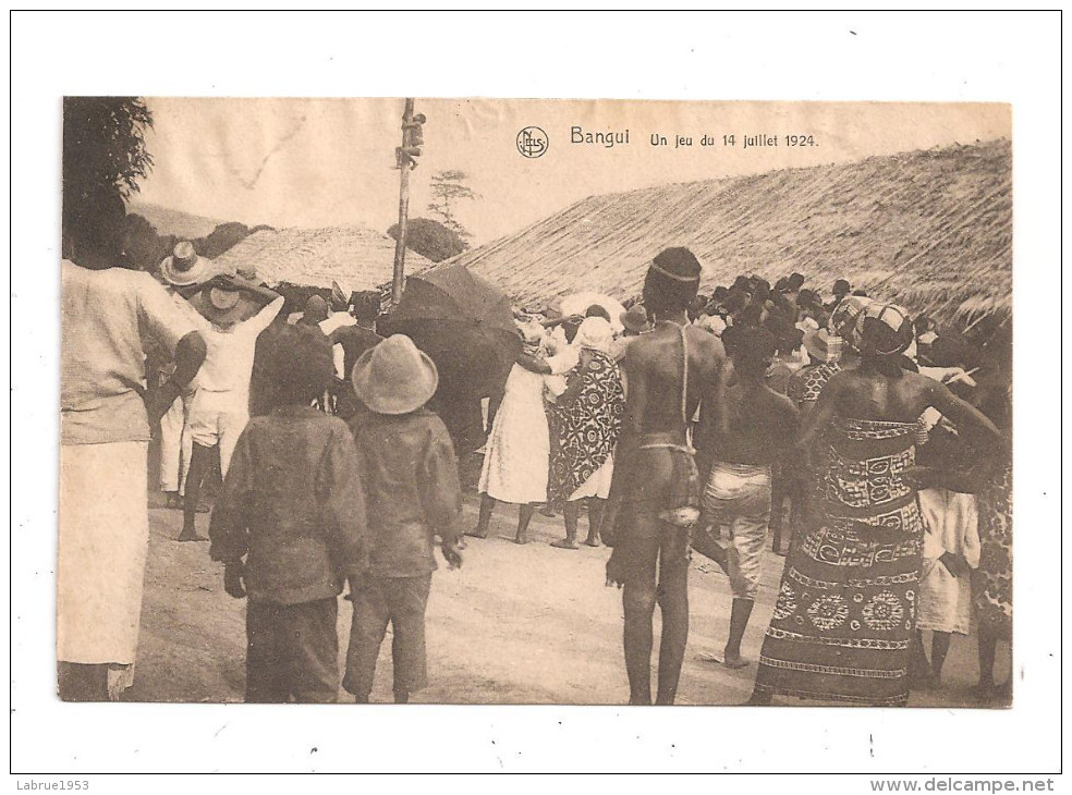 Bangui-Un Jeu Du 14 Juillet 1924-(B.4100) - Central African Republic