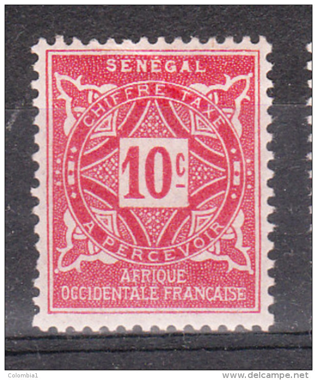 SENEGAL YT TAXE 13 Neuf - Portomarken