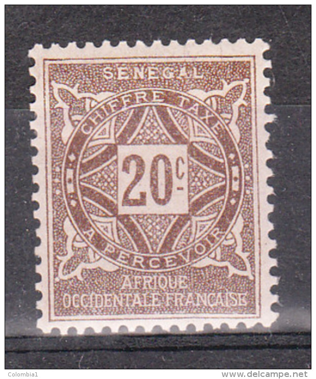 SENEGAL YT TAXE 15 Neuf - Timbres-taxe