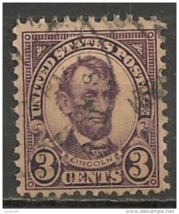 Timbres - Amérique - Etats-Unis - 1923-1926 -  3 Cents  - - Gebraucht