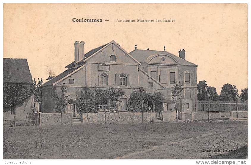 Coulommes     10         L'Ancienne Mairie  Et Les écoles - Sonstige & Ohne Zuordnung