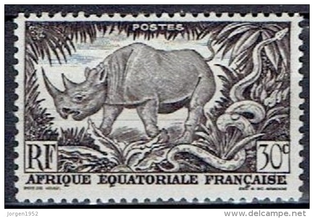 FRANCE # EQUATORIAL 1947 STAMPWORLD 252** - Autres & Non Classés