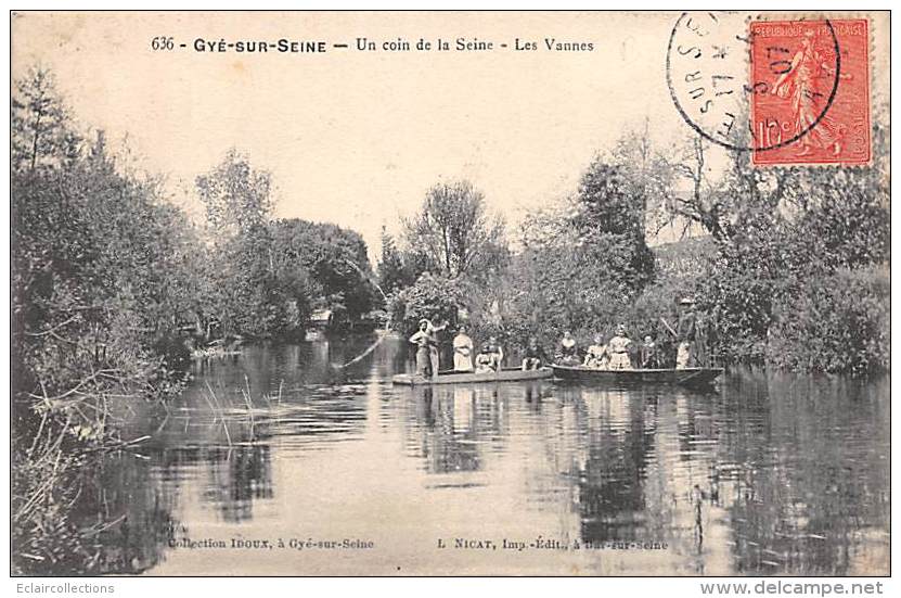 Gyé Sur Sine   10      Un Coin De La Seine. Les Vannes - Altri & Non Classificati