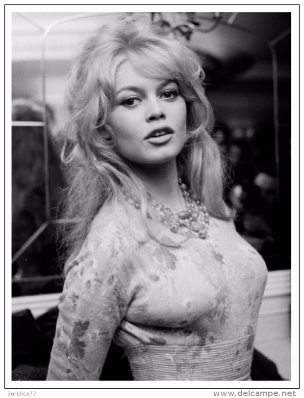 FOTO FICHA FILKASOL CINEMA  - BRIGITTE BARDOT 20X26 CM. - Artistes