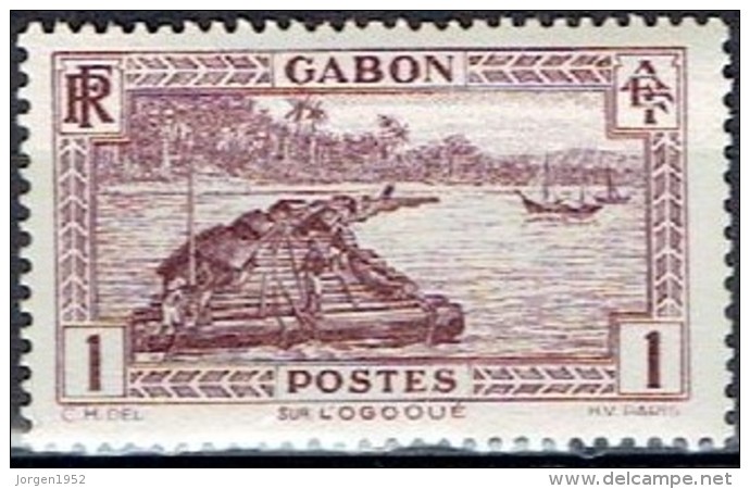 FRANCE # GABON 1932 STAMPWORLD 140** - Andere & Zonder Classificatie