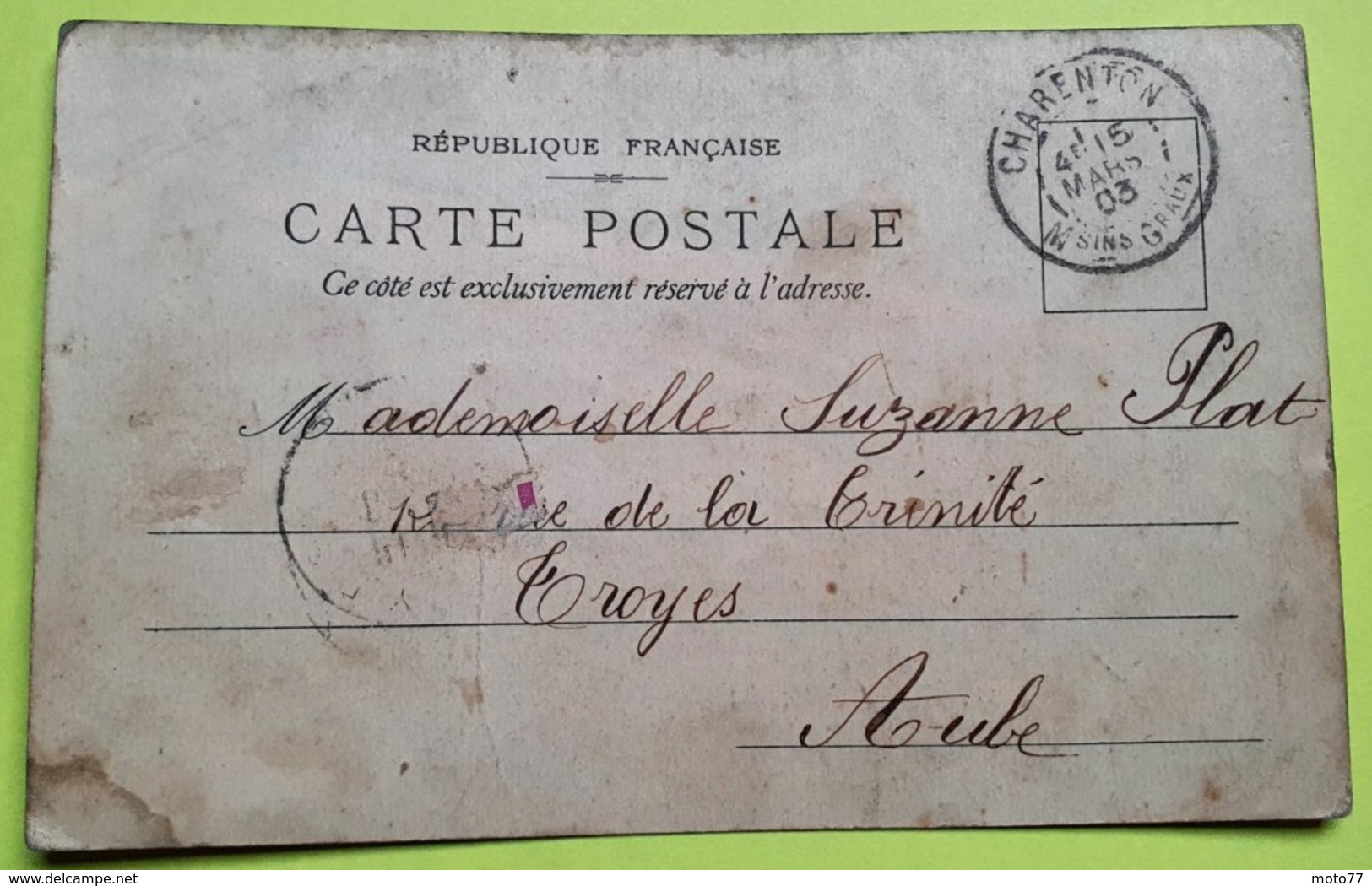 6 CPA cartes postales Chromo - série des  " TRANSPARENTES " - Lefèvre Utile - vers 1900 - Biscuit LU /41