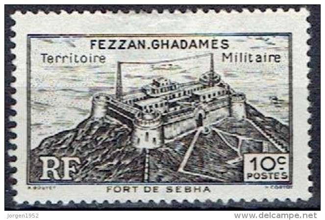 FRANCE # FEZZAN 1946 STAMPWORLD 43* - Neufs