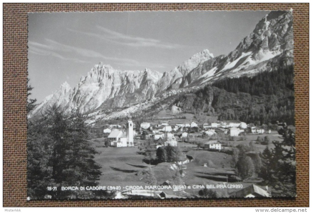 BORGA DI CADORE - PANORAMA -1957 - - BELLA - Altri & Non Classificati