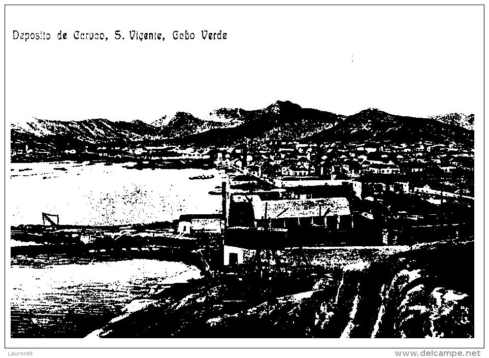 (515) Very Old Postcard - Carte Ancienne - Cap Vert - Cabo Verde - S . Vincente Carveo - Capo Verde
