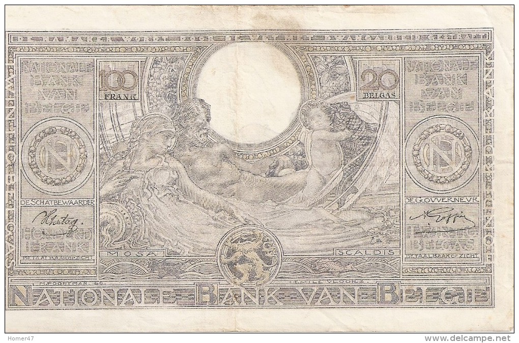 100 Fr - 07.07.42 - 100 Francs