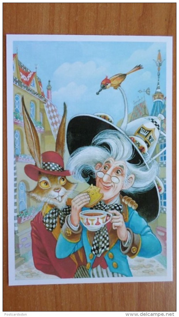 "Alice In Wonderland" By Mitrofanov - Modern Ukrainian PC - Chess - Queen - Mad Hatter - Chess