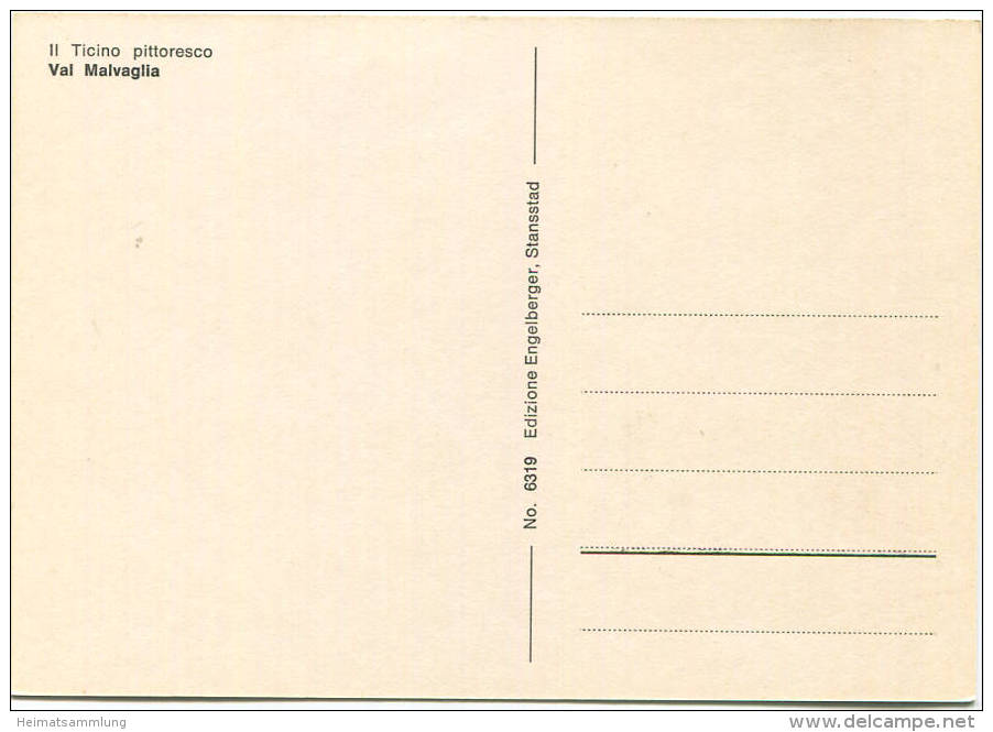 Val Malvaglia - AK Grossformat - Malvaglia