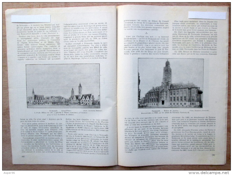 magazine avec articles "Gaasbeek, Dendermonde" 1930