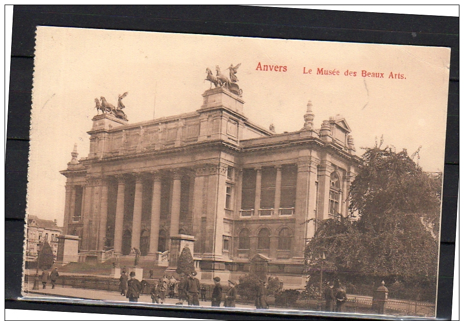 Antwerpen Anvers Festungs-Telegraphenbau-Kompagnie 1915  (b131) - Army: German