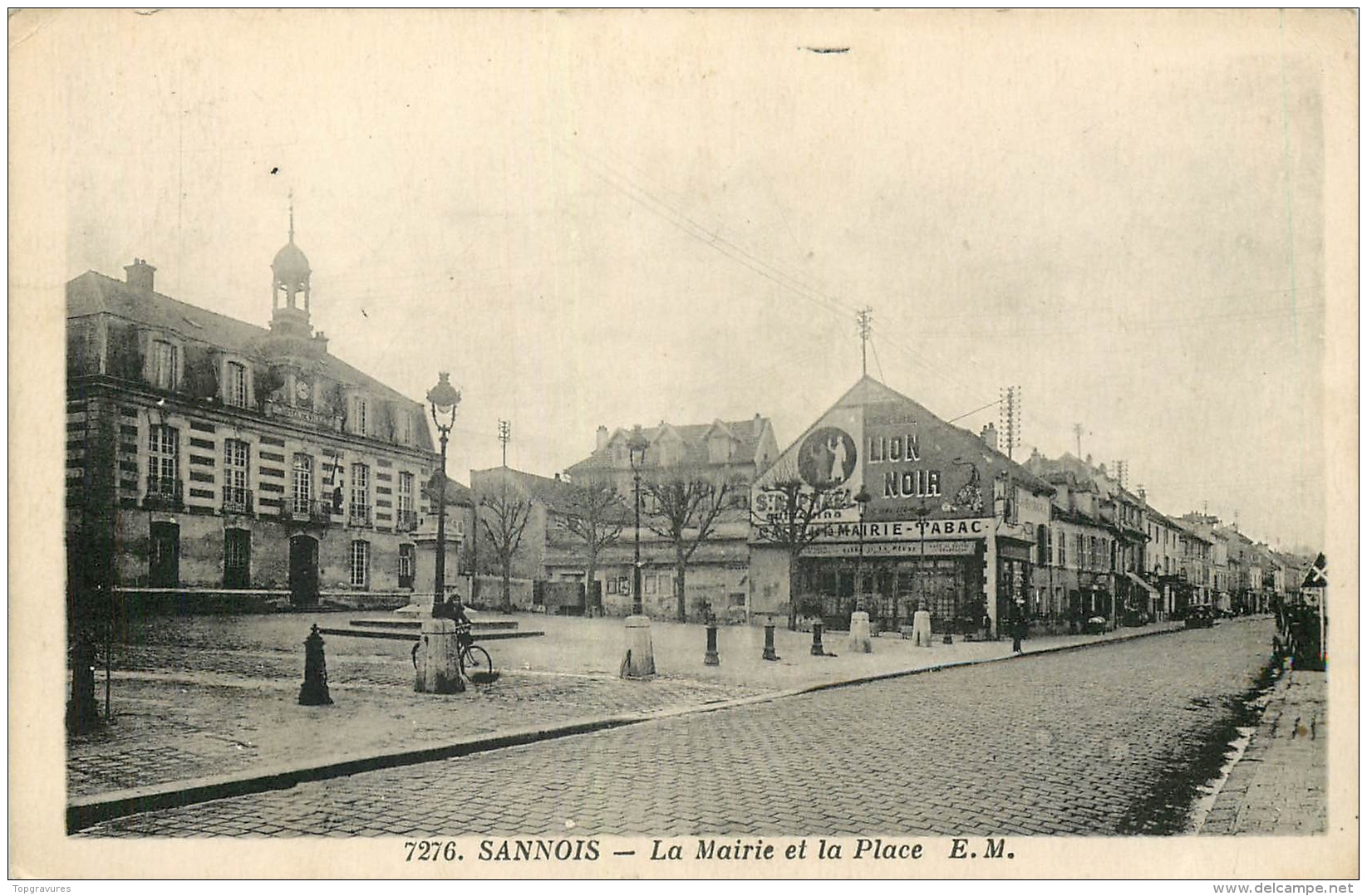 95 SANNOIS MAIRIE ET PLACE - Sannois