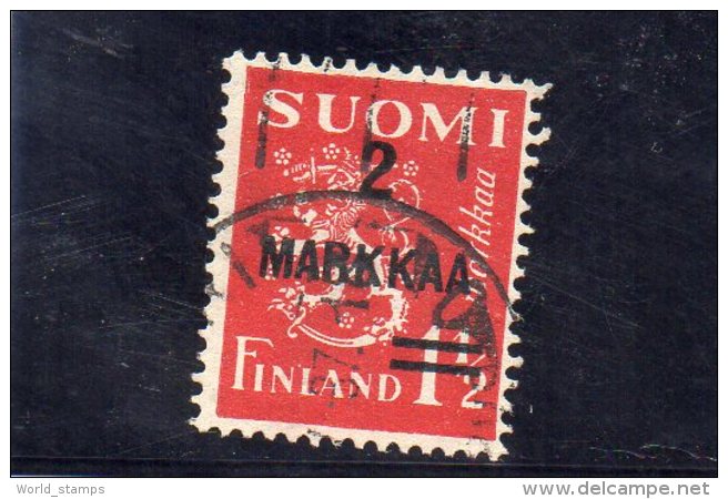 FINLANDE 1937 O - Gebraucht