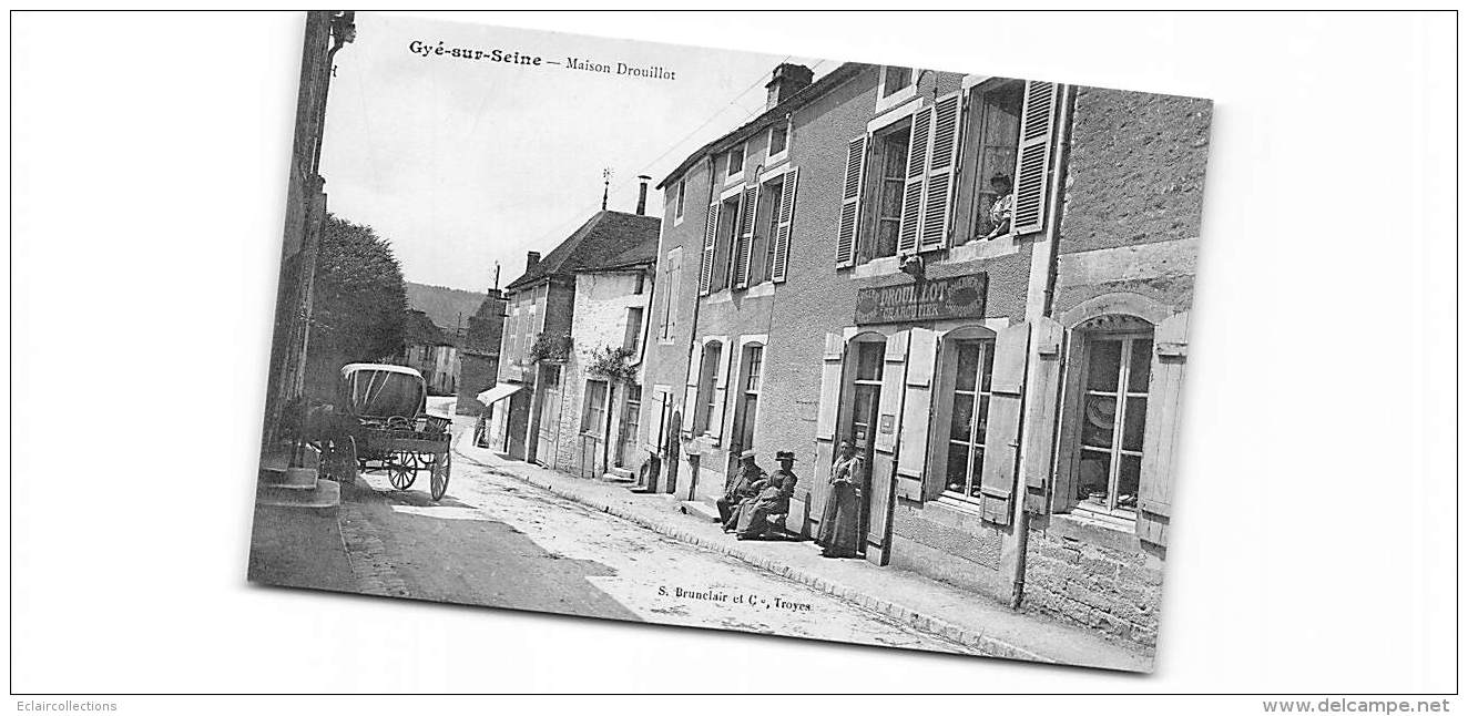 Gyé Sur Seine     10          Maison Drouillot. Charcutier - Andere & Zonder Classificatie