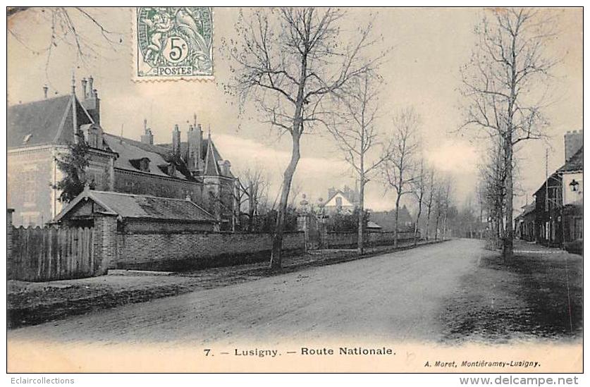 Lusigny         10         Route Nationale - Other & Unclassified