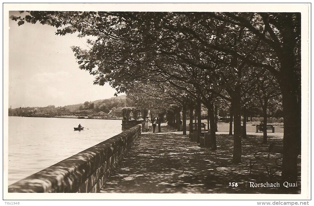 Schweiz, 1939, Rorschach, Quai Nach Steffisburg, Siehe Scans! - Steffisburg