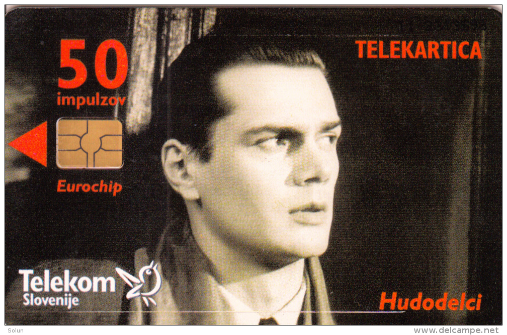 SLOVENIJA SLOVENIA PHONECARD 2005 100 YEARS OF FILM IN SLOVENIA THE FELONS TELEKOM CAT.NO. 636 - Slowenien