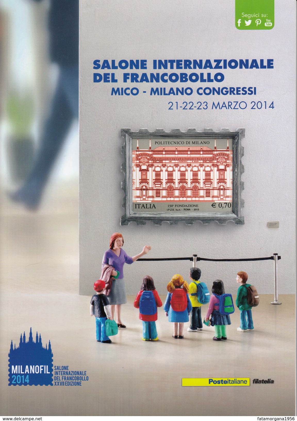 Catalogo Milanofil 2014, Ottime Condizioni - Italie