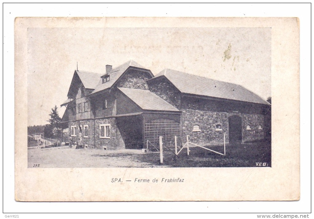 B 4900 SPA - SPALOUMONT, Ferme De Frahinfaz - Spa