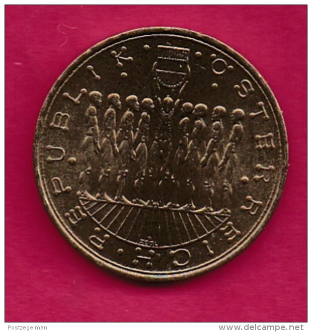 AUSTRIA, 1980, 1 Off Normally Used Coin Of  20 Shilling , Copper,alu Nickel,   KM2946.1, C9256 - Austria
