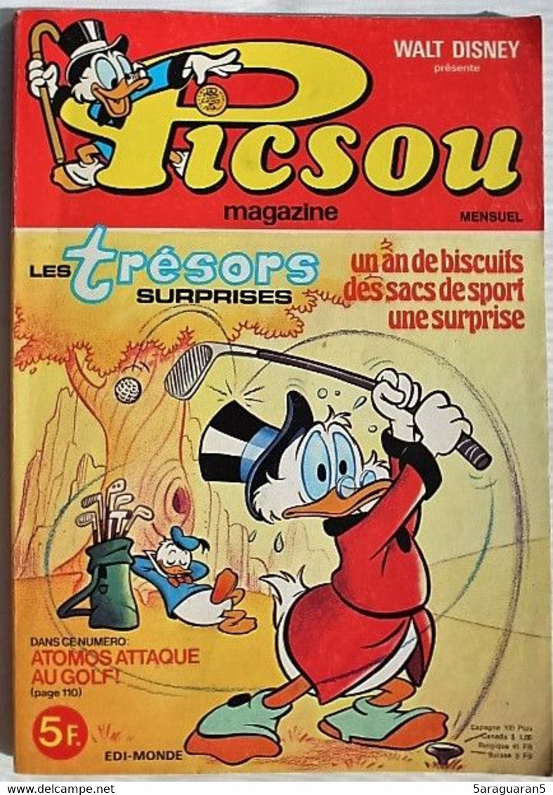 BD PICSOU MAGAZINE - N° 82 - 12/1978 - Picsou Magazine