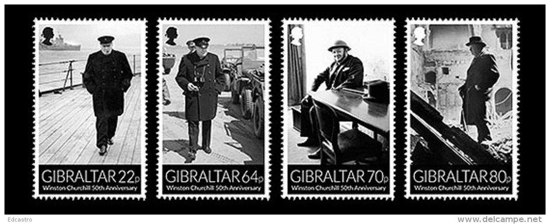 GIBRALTAR 2015 Winston Churchill 50th Anniversary - Sir Winston Churchill